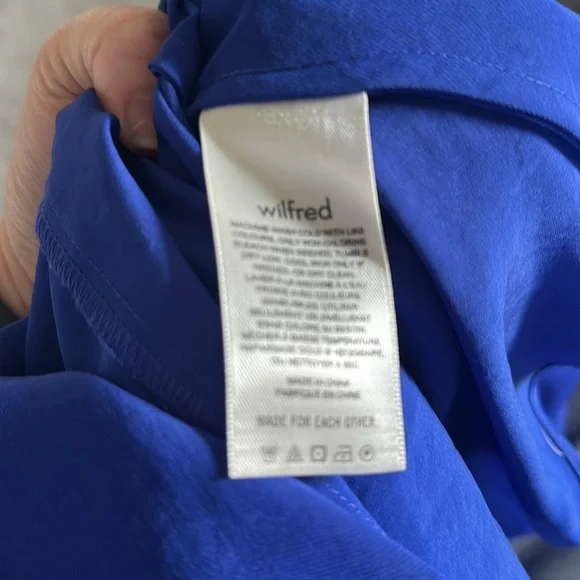 Aritzia Wilfred Blue Slip Dress 💚 - Picture 10 of 10